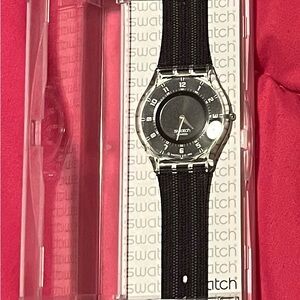 Swatch Black Analog Watch